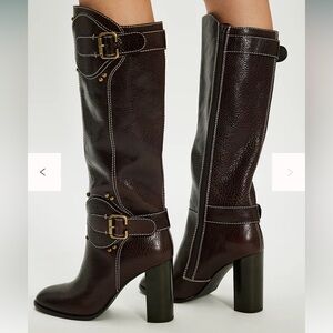 Jeffrey Campbell Chantel Boots/Boheme Buckle Boots